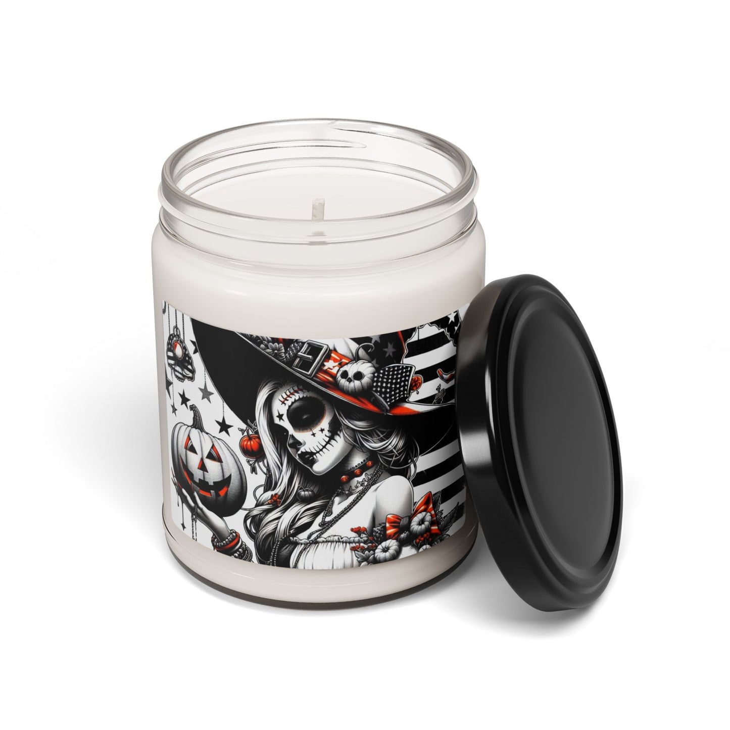 Flag Village Halloween Pretty Witch Scented Soy Candle, 9oz HW0013