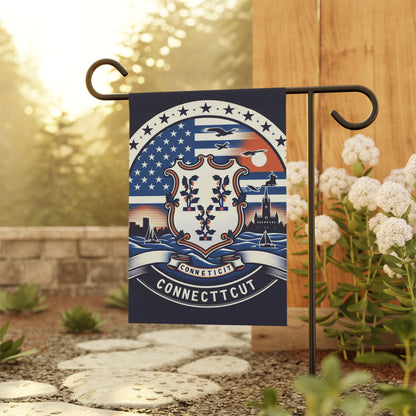 Flag Village Connecticut State Flag Sporting Garden & House Banner CT0004