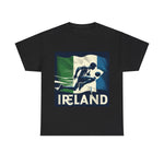 Flag Village Ireland Sporting Flag T-SHIRT Heavy Cotton Tee IRL0008