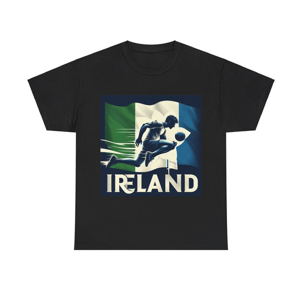 Flag Village Ireland Sporting Flag T-SHIRT Heavy Cotton Tee IRL0008