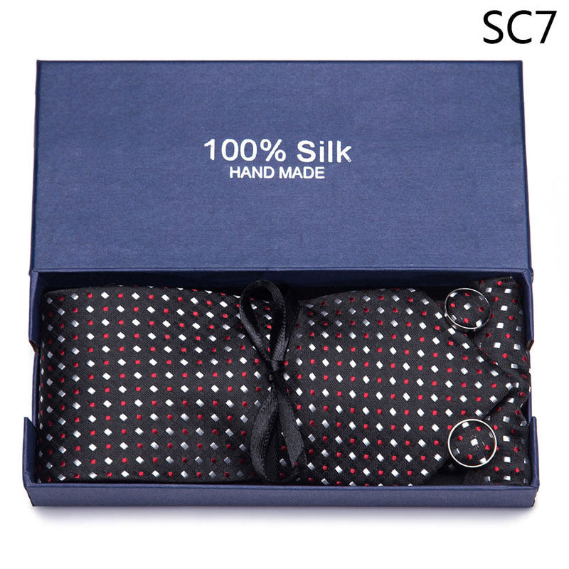 Flag Village Men's Tie Gift Box Set Group Business Formal