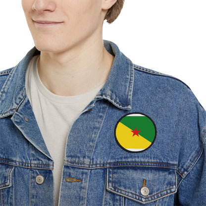 Flag Village Guiana(French Guiana) Flag Embroidery Iron-On Patches