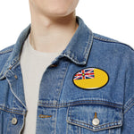Flag Village Niue Flag Embroidery Iron-On Patches