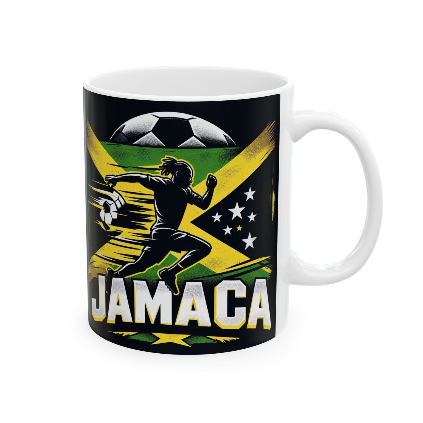 Flag Village JAMAICA Sporting Flag Ceramic Coffee Mug 11oz JAM0006