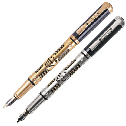 Flag Village Rotten Pen Head Hollow Business High-end Gift Box Set Pen