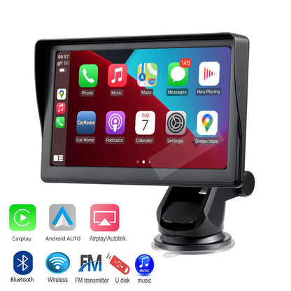 Flag Village Auto Tools 7 IPS Car Smart Screen Wireless Carplay Auto Mobile Phone Projection Screen Navigation