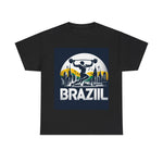 Flag Village Brazil Sporting Flag T-SHIRT Heavy Cotton Tee BRA0003
