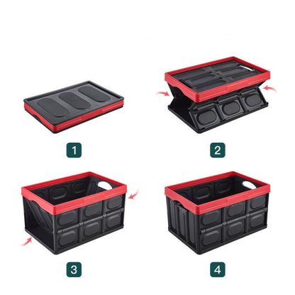 Flag Village Auto Tools Backup storage box storage car folding storage box