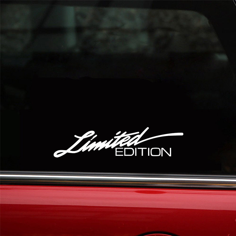 Flag Village Auto Tools Foreign Trade Car Sticker Laser Reflective Car Sticker LIMITED EDITION
