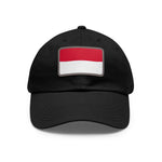 Flag Village Monaco Flag Hat Cap with Leather Patch