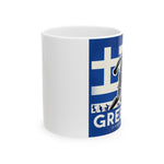 Flag Village Greece Sporting Flag Ceramic Coffee Mug 11oz GRC0008