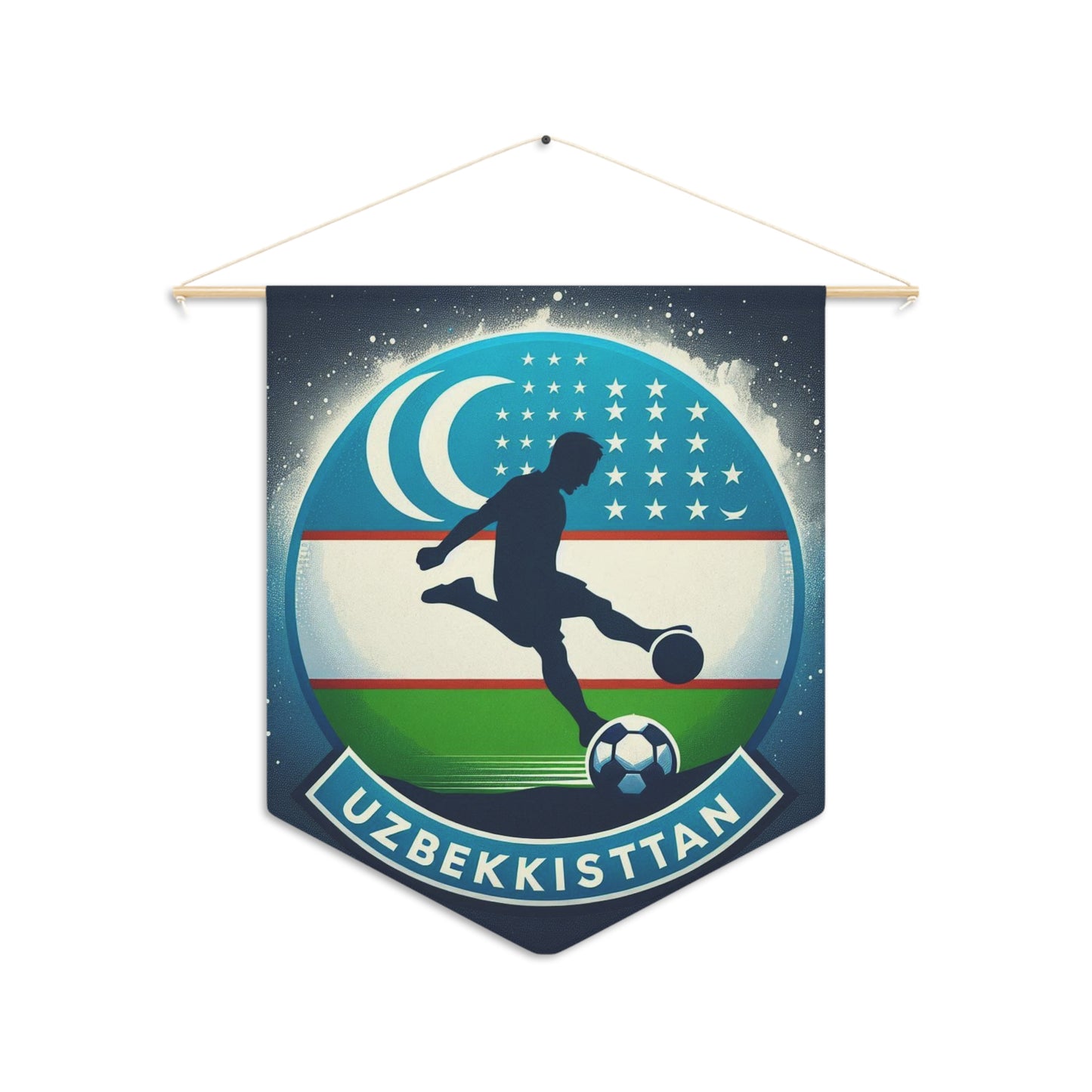 Flag Village Uzbekistan Flag Pennant Sporting Home Wall decoration UZB0001