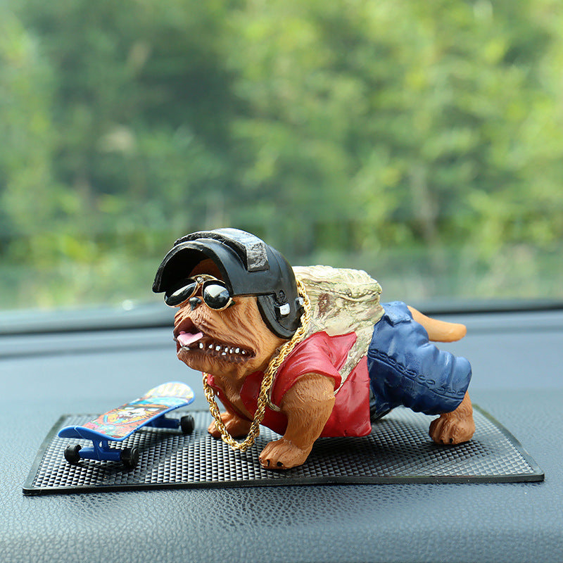 Flag Village Auto Tools Bully Dog Car Decoration