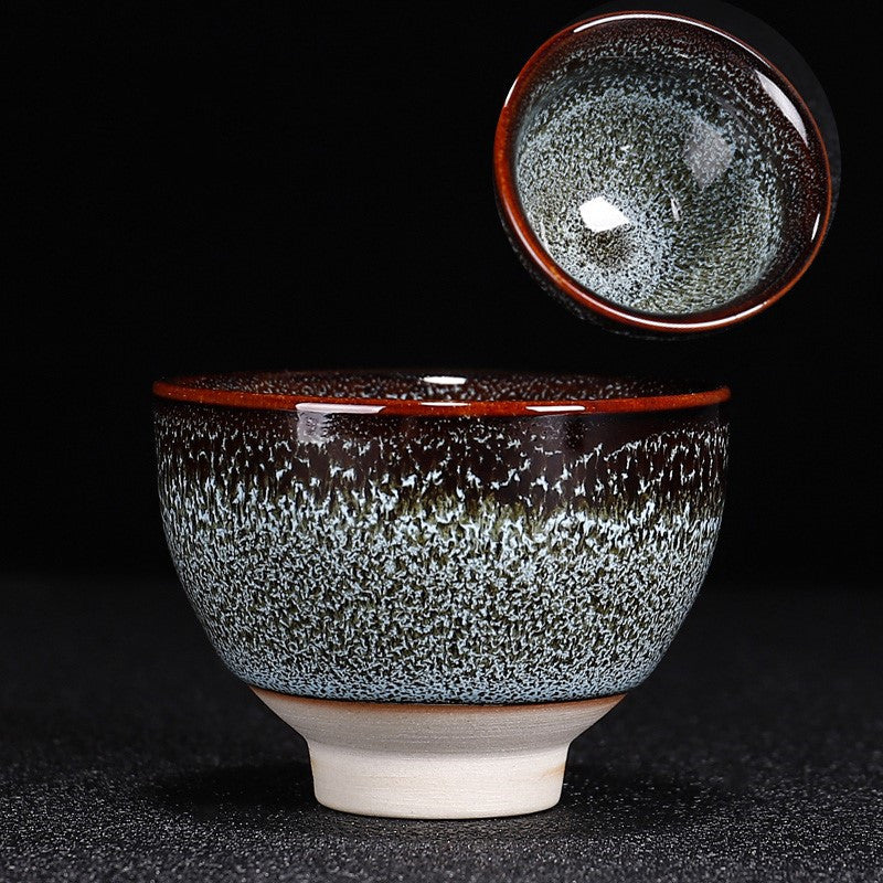 Flag Village Kiln Change Ceramic Kung Fu Tea Set Cup Home Gift Box