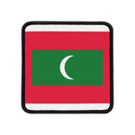 Flag Village Maldives Flag Embroidery Iron-On Patches