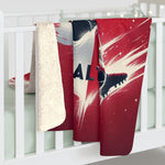 Flag Village Malta Sporting Flag Sherpa Fleece Blanket MLT0001
