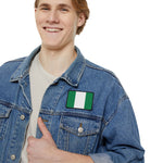 Flag Village Nigeria Flag Embroidery Iron-On Patches