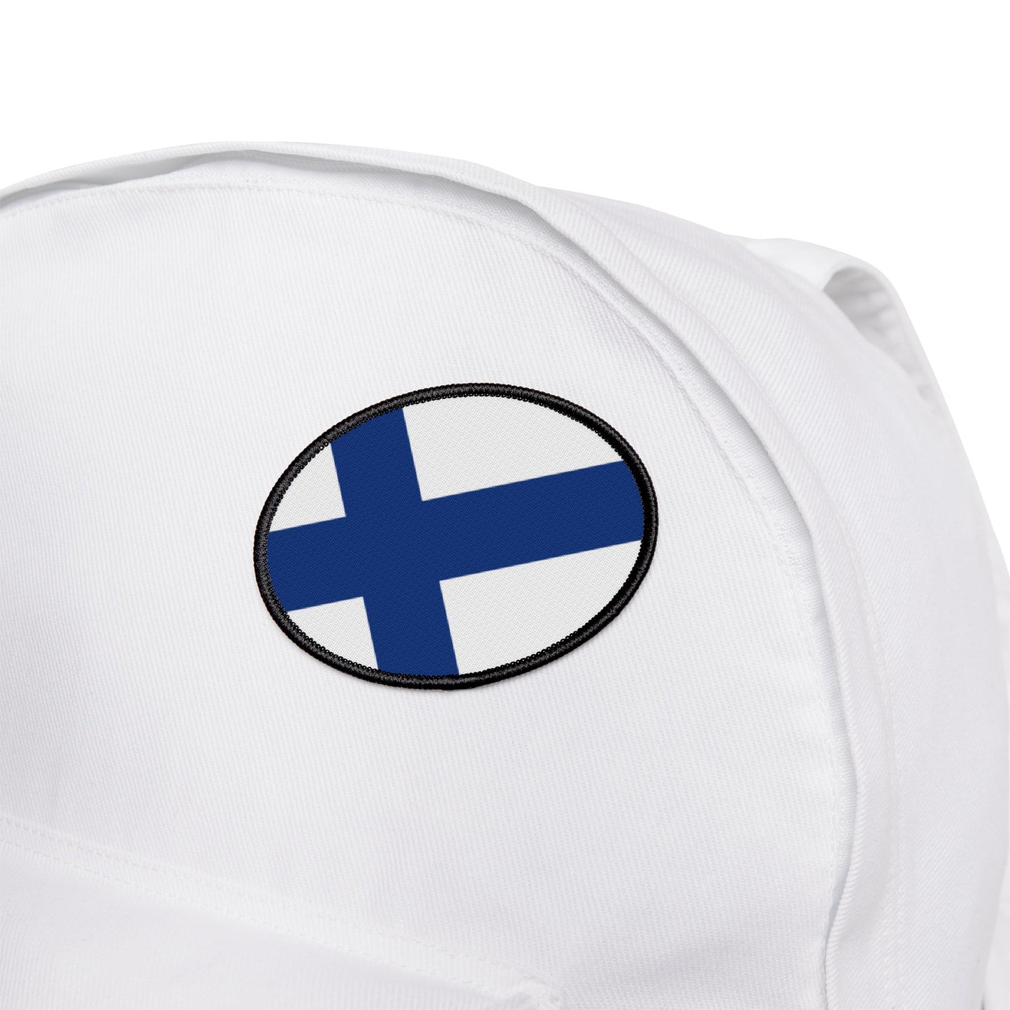 Flag Village Finland Flag Embroidery Iron-On Patches