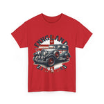 Flag Village UK Vintage Car Flag T-SHIRT Heavy Cotton Tee UK0016