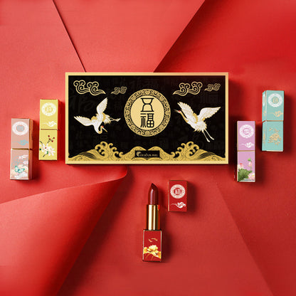 Flag Village Wufu Lipstick Sample Lipstick Gift Box Set