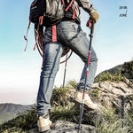 Flag Village Ultralight carbon trekking poles for outdoor hiking