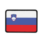 Flag Village Slovenia Flag Embroidery Iron-On Patches