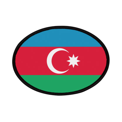 Flag Village Azerbaijan Flag Embroidery Iron-On Patches