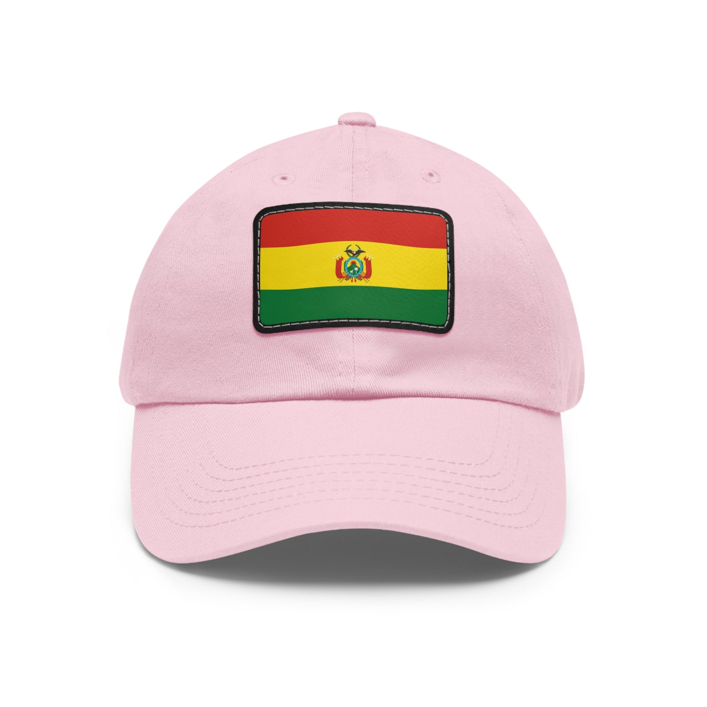 Flag Village Bolivia Flag Hat Cap with Leather Patch