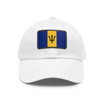 Flag Village Barbados Flag Hat Cap with Leather Patch