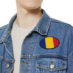 Flag Village Romania Flag Embroidery Iron-On Patches