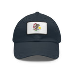 Flag Village Illinois State Flag Leather Patch Hat