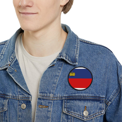 Flag Village Liechtenstein Flag Embroidery Iron-On Patches