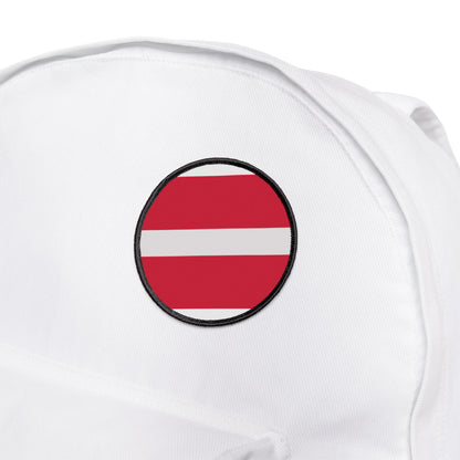Flag Village Latvia Flag Embroidery Iron-On Patches