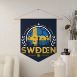 Flag Village Sweden National Flag Wall Decoration