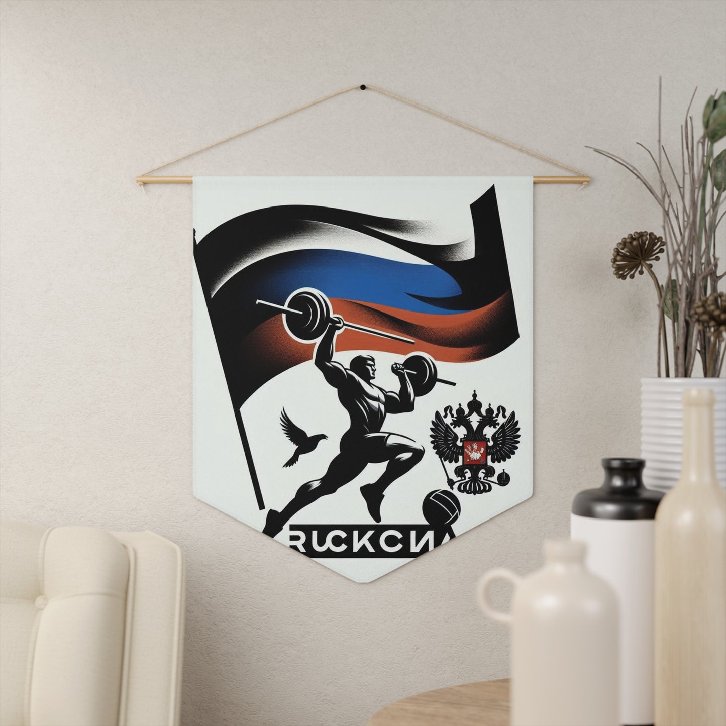 Flag Village Russia Flag Pennant Sporting Home Wall decoration RUS0002