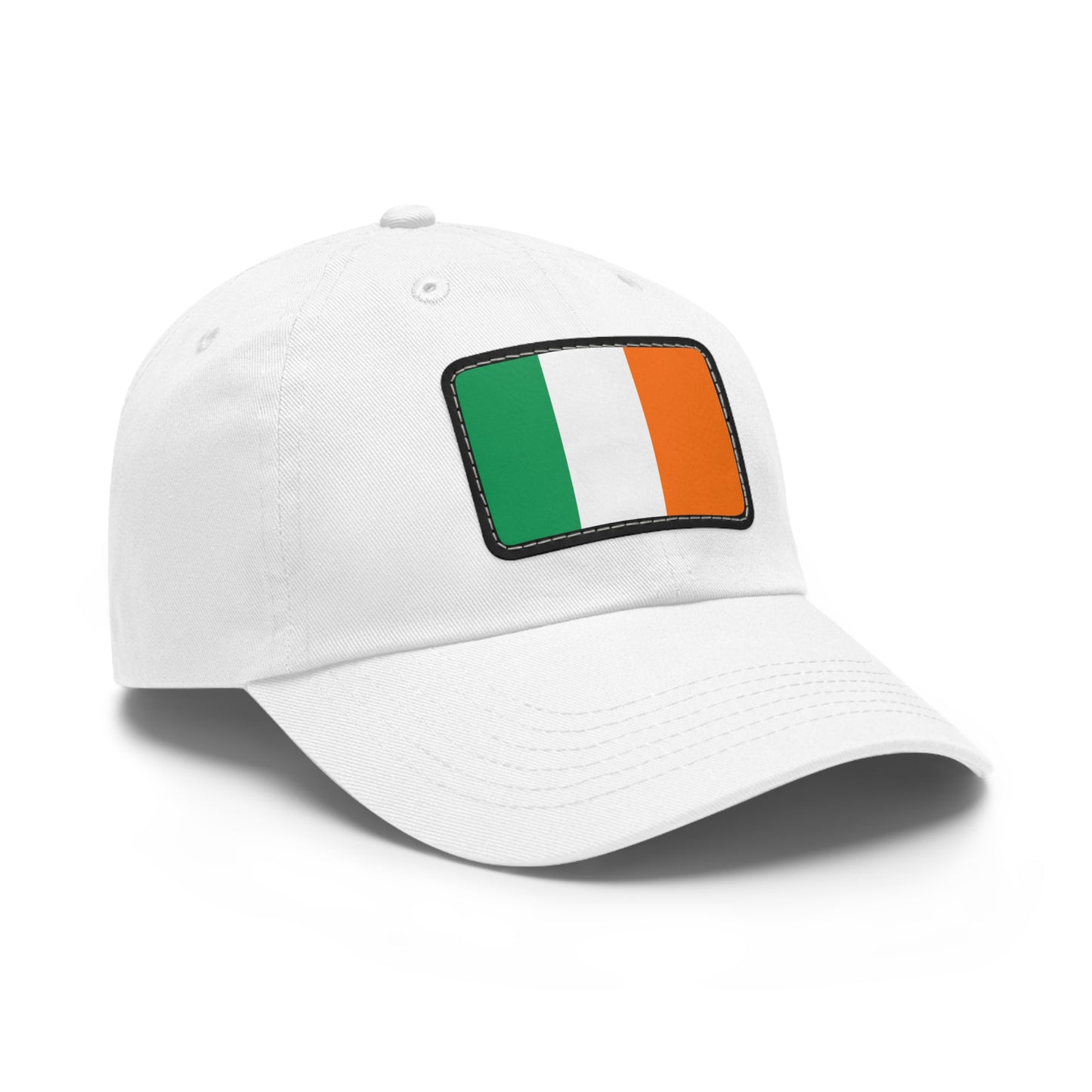Flag Village Ireland Flag Hat Cap with Leather Patch