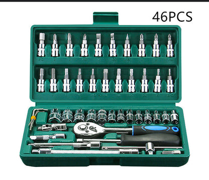 Flag Village Auto Tools Socket wrench set fast socket wrench set