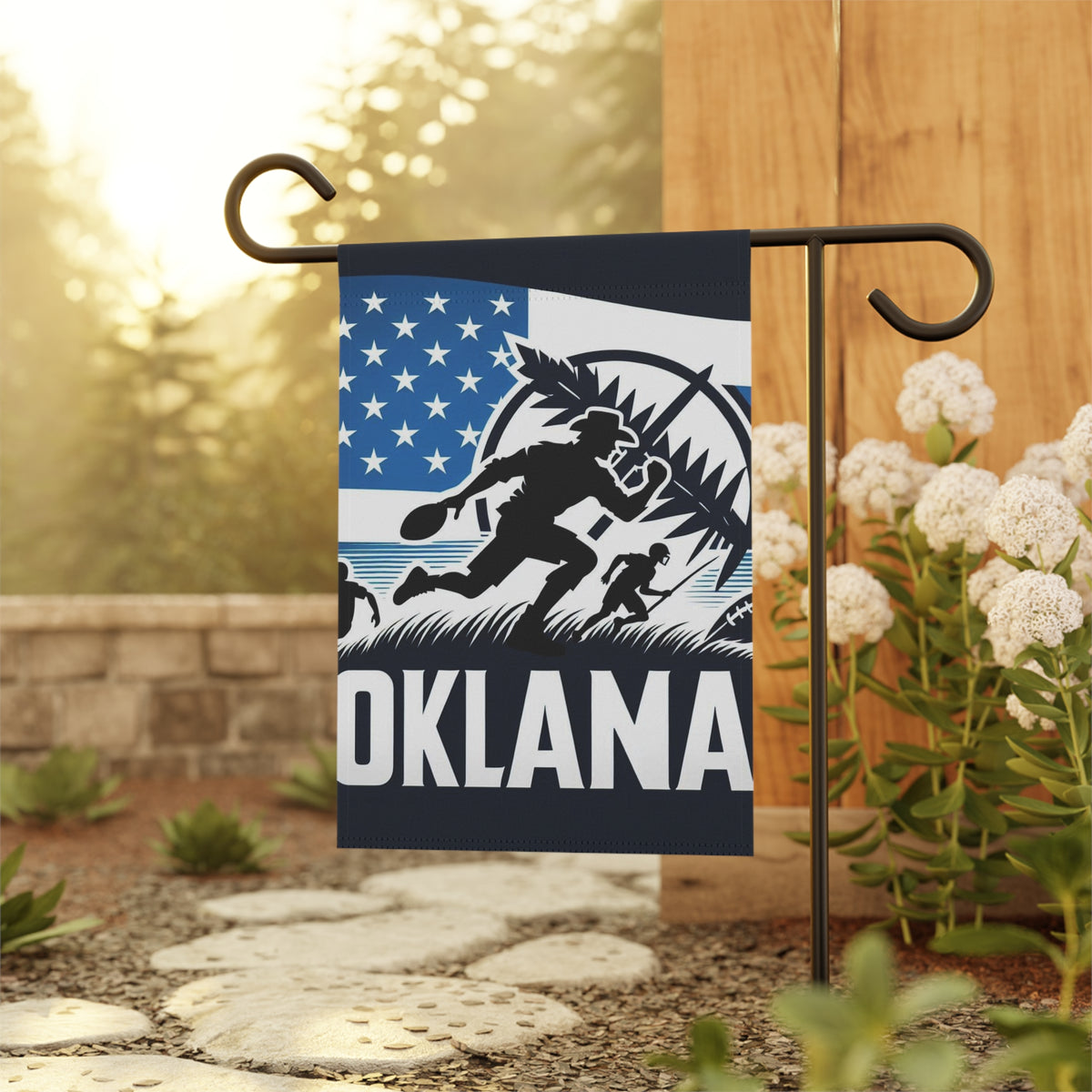 Flag Village Oklahoma State Flag Sporting Garden & House Banner OK0003