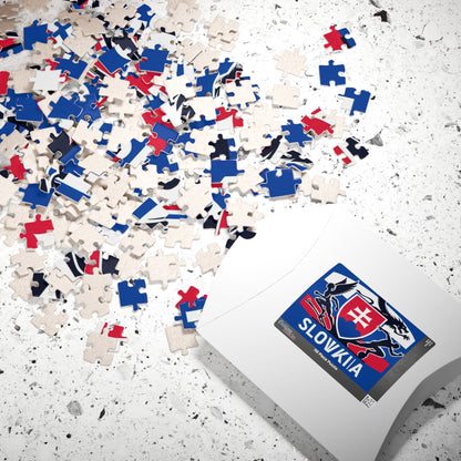Flag Village Slovakia Sporting Flag Puzzle (110, 252, 520, 1014-piece) SVK0003