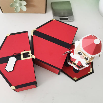 Flag Village Christmas Surprise Box Bounce Gift Box Toys