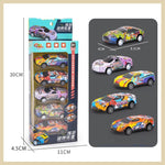 Flag Village Alloy Metal Car Model Non-duplicate Children's Simulation Model Car Set High-grade Gift Box