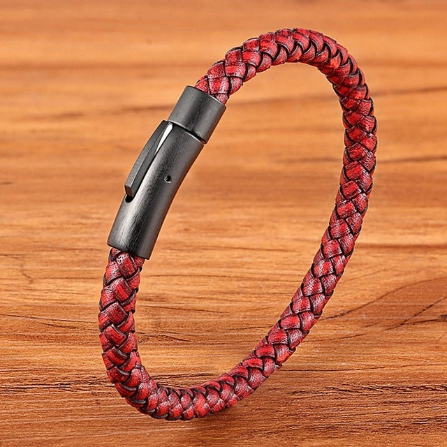 Flag Village Men for women Bracelets Black Stainless Steel Jewelry Gifts