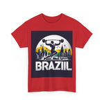 Flag Village Brazil Sporting Flag T-SHIRT Heavy Cotton Tee BRA0003