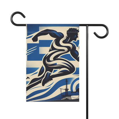 Flag Village Greece Flag Sporting Garden & House Banner GRC0003