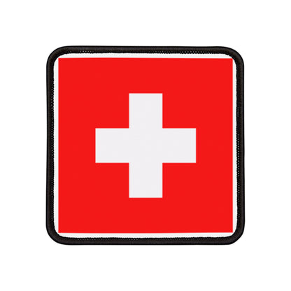 Flag Village Switzerland Flag Embroidery Iron-On Patches