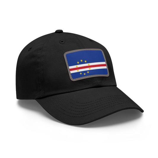 Flag Village Cape Verde Flag Hat Cap with Leather Patch