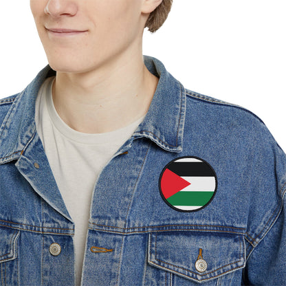 Flag Village Palestine Flag Embroidery Iron-On Patches