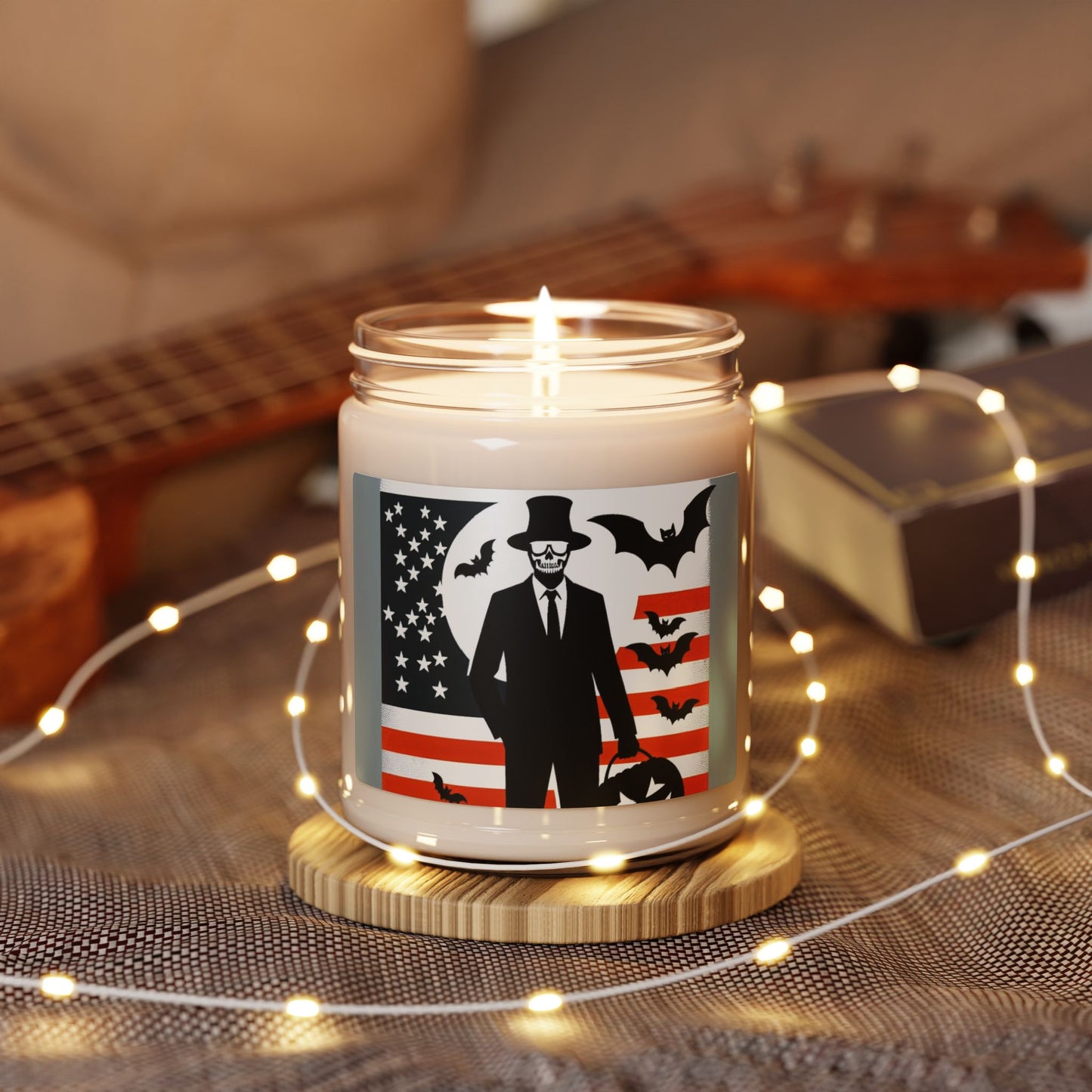 Flag Village Halloween Pretty Witch Scented Soy Candle, 9oz HW0052