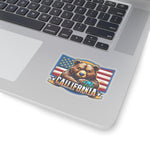 Flag Village USA California State Flag Stickers 2", 3", 4", 6" CA02