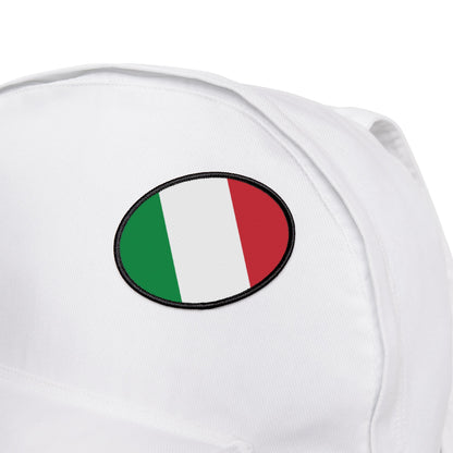 Flag Village Italy Flag Embroidery Iron-On Patches
